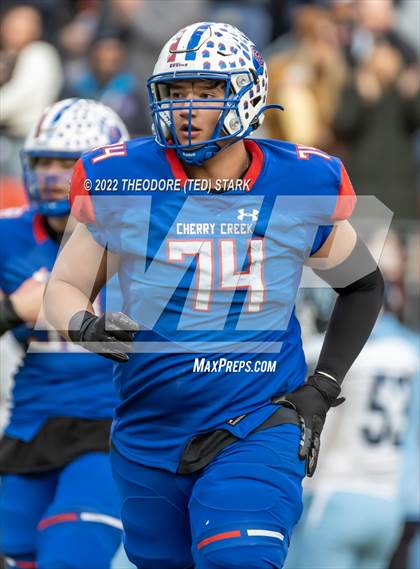 Thumbnail 3 in Cherry Creek vs. Valor Christian (CHSAA 5A State Championship) photogallery.