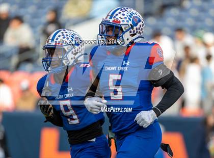 Thumbnail 2 in Cherry Creek vs. Valor Christian (CHSAA 5A State Championship) photogallery.