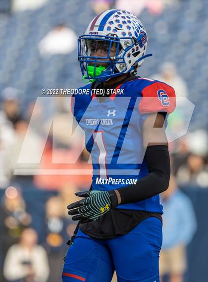 Thumbnail 1 in Cherry Creek vs. Valor Christian (CHSAA 5A State Championship) photogallery.