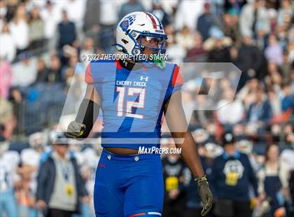 Thumbnail 3 in Cherry Creek vs. Valor Christian (CHSAA 5A State Championship) photogallery.