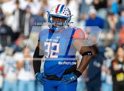 Thumbnail 3 in Cherry Creek vs. Valor Christian (CHSAA 5A State Championship) photogallery.