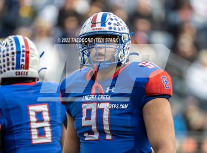 Thumbnail 1 in Cherry Creek vs. Valor Christian (CHSAA 5A State Championship) photogallery.