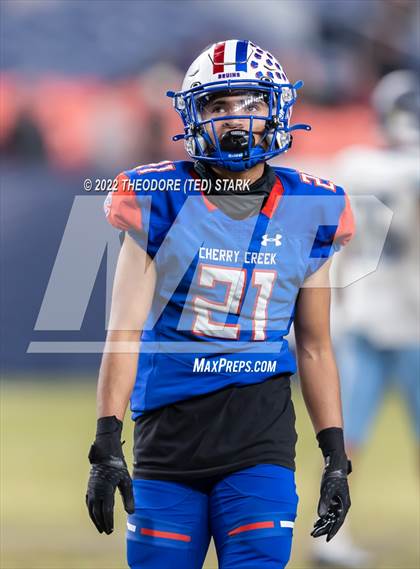 Thumbnail 1 in Cherry Creek vs. Valor Christian (CHSAA 5A State Championship) photogallery.