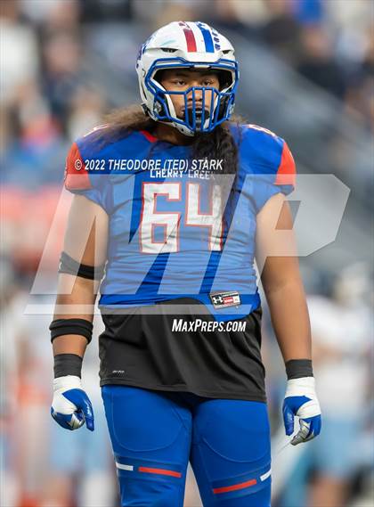 Thumbnail 2 in Cherry Creek vs. Valor Christian (CHSAA 5A State Championship) photogallery.