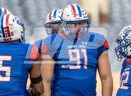 Thumbnail 2 in Cherry Creek vs. Valor Christian (CHSAA 5A State Championship) photogallery.