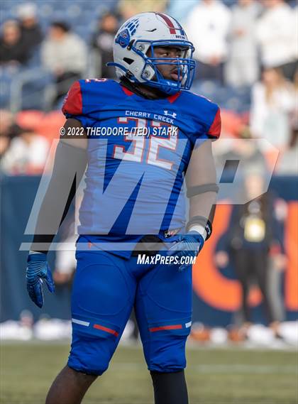 Thumbnail 2 in Cherry Creek vs. Valor Christian (CHSAA 5A State Championship) photogallery.