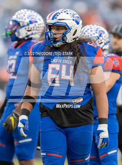 Thumbnail 3 in Cherry Creek vs. Valor Christian (CHSAA 5A State Championship) photogallery.