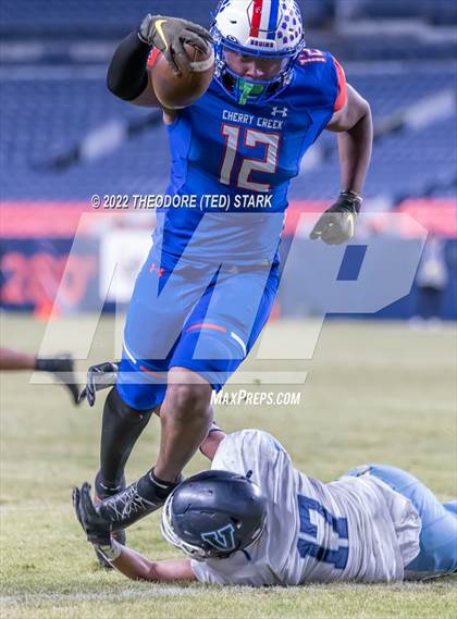 Thumbnail 1 in Cherry Creek vs. Valor Christian (CHSAA 5A State Championship) photogallery.