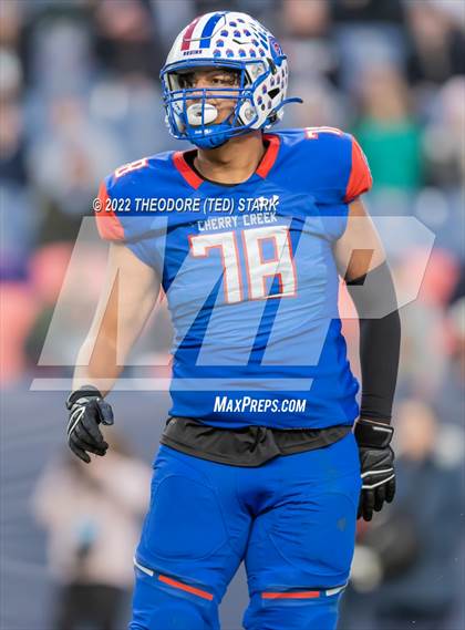 Thumbnail 3 in Cherry Creek vs. Valor Christian (CHSAA 5A State Championship) photogallery.