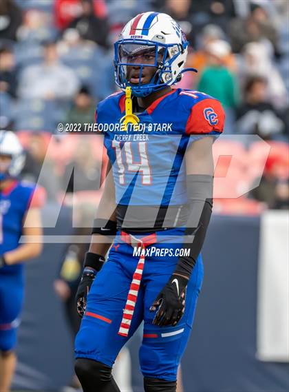 Thumbnail 1 in Cherry Creek vs. Valor Christian (CHSAA 5A State Championship) photogallery.
