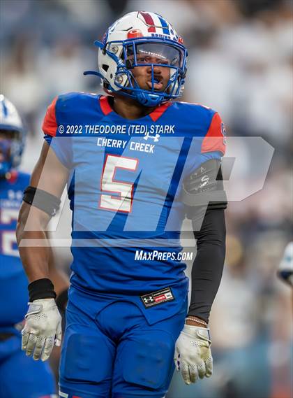 Thumbnail 2 in Cherry Creek vs. Valor Christian (CHSAA 5A State Championship) photogallery.