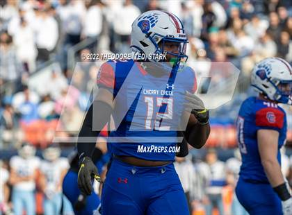 Thumbnail 3 in Cherry Creek vs. Valor Christian (CHSAA 5A State Championship) photogallery.