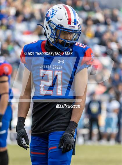 Thumbnail 2 in Cherry Creek vs. Valor Christian (CHSAA 5A State Championship) photogallery.