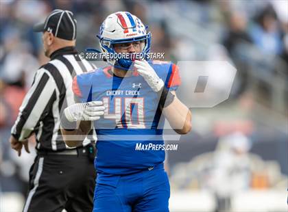 Thumbnail 3 in Cherry Creek vs. Valor Christian (CHSAA 5A State Championship) photogallery.