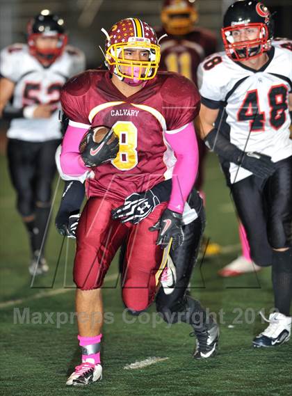 Thumbnail 2 in Calvary Christian Academy vs. Classical Academy photogallery.