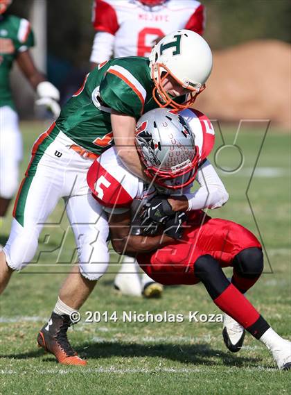 Thumbnail 2 in Thacher vs. Mojave (CIF SS D1 8-Man Final) photogallery.