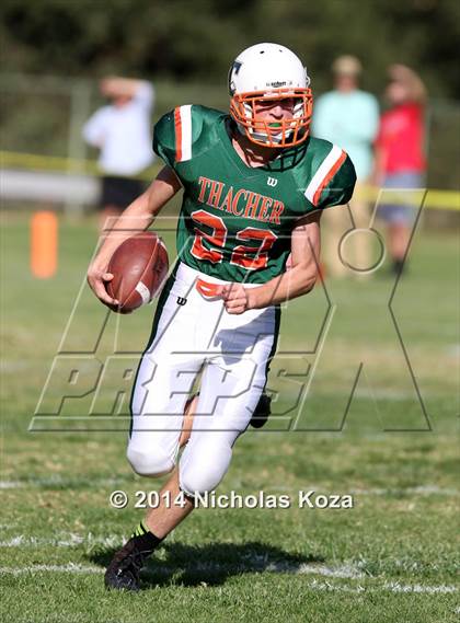 Thumbnail 2 in Thacher vs. Mojave (CIF SS D1 8-Man Final) photogallery.