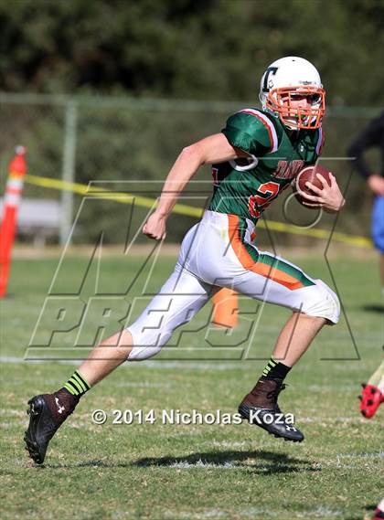 Thumbnail 2 in Thacher vs. Mojave (CIF SS D1 8-Man Final) photogallery.