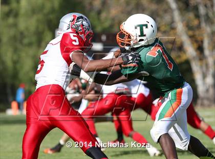 Thumbnail 2 in Thacher vs. Mojave (CIF SS D1 8-Man Final) photogallery.