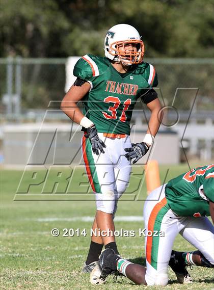 Thumbnail 3 in Thacher vs. Mojave (CIF SS D1 8-Man Final) photogallery.