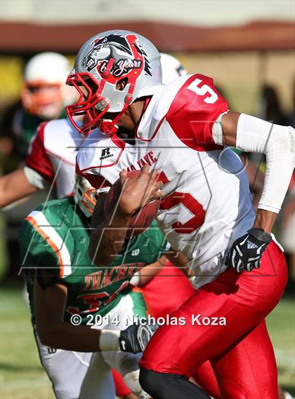 Thumbnail 2 in Thacher vs. Mojave (CIF SS D1 8-Man Final) photogallery.