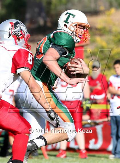 Thumbnail 3 in Thacher vs. Mojave (CIF SS D1 8-Man Final) photogallery.