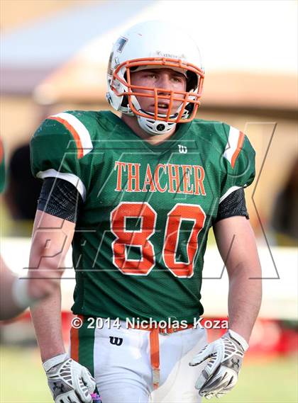 Thumbnail 2 in Thacher vs. Mojave (CIF SS D1 8-Man Final) photogallery.