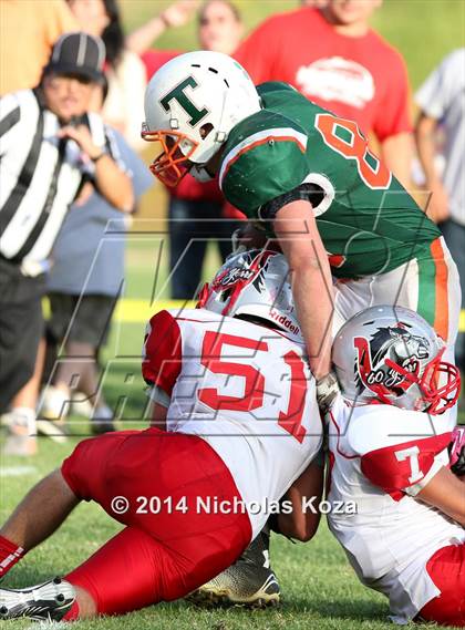 Thumbnail 2 in Thacher vs. Mojave (CIF SS D1 8-Man Final) photogallery.
