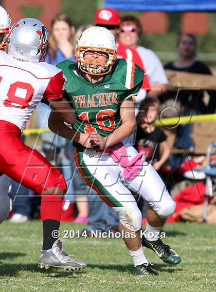 Thumbnail 3 in Thacher vs. Mojave (CIF SS D1 8-Man Final) photogallery.