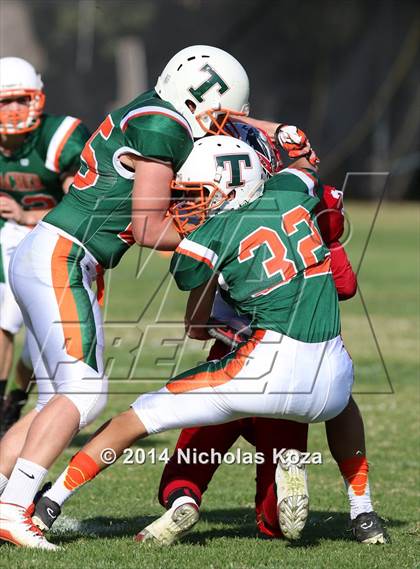 Thumbnail 2 in Thacher vs. Mojave (CIF SS D1 8-Man Final) photogallery.