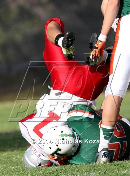 Thumbnail 2 in Thacher vs. Mojave (CIF SS D1 8-Man Final) photogallery.