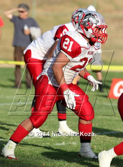 Thumbnail 3 in Thacher vs. Mojave (CIF SS D1 8-Man Final) photogallery.