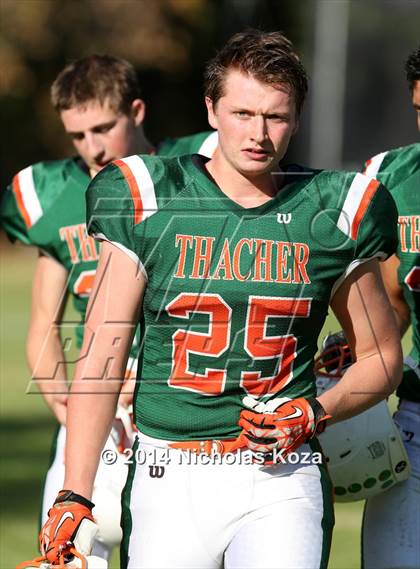 Thumbnail 3 in Thacher vs. Mojave (CIF SS D1 8-Man Final) photogallery.