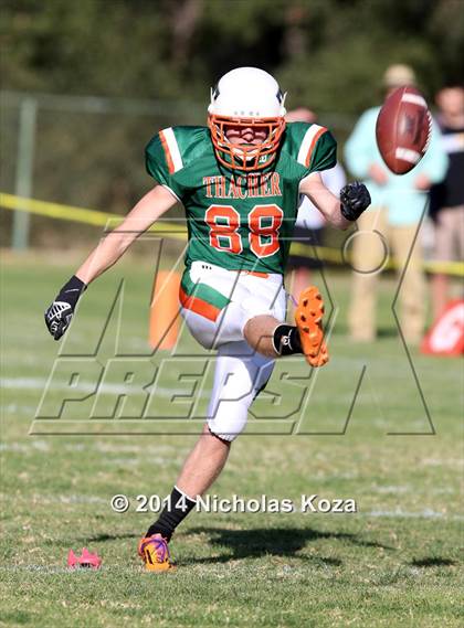 Thumbnail 1 in Thacher vs. Mojave (CIF SS D1 8-Man Final) photogallery.