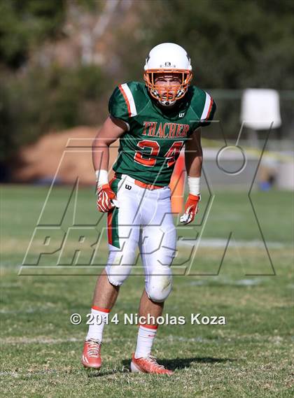 Thumbnail 3 in Thacher vs. Mojave (CIF SS D1 8-Man Final) photogallery.