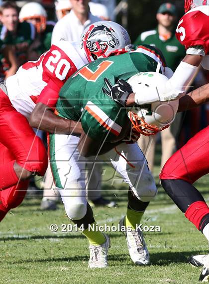 Thumbnail 3 in Thacher vs. Mojave (CIF SS D1 8-Man Final) photogallery.