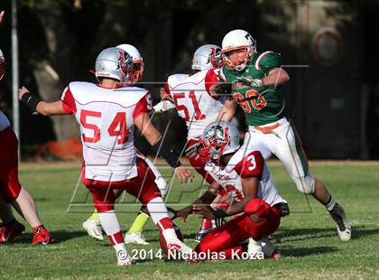 Thumbnail 3 in Thacher vs. Mojave (CIF SS D1 8-Man Final) photogallery.