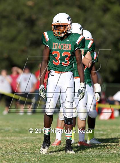 Thumbnail 3 in Thacher vs. Mojave (CIF SS D1 8-Man Final) photogallery.