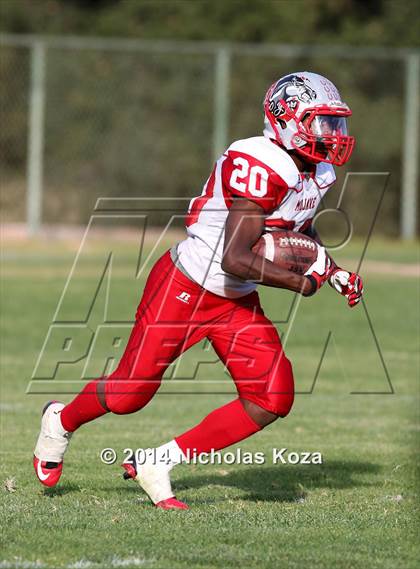 Thumbnail 2 in Thacher vs. Mojave (CIF SS D1 8-Man Final) photogallery.