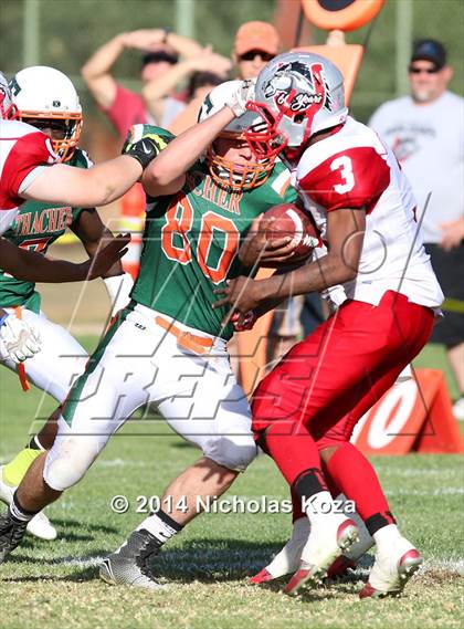 Thumbnail 3 in Thacher vs. Mojave (CIF SS D1 8-Man Final) photogallery.
