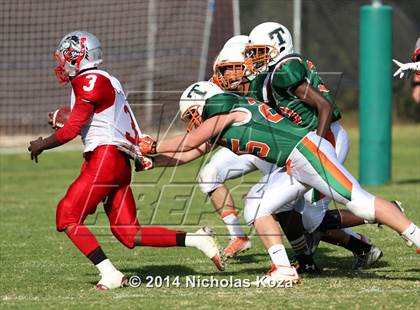 Thumbnail 2 in Thacher vs. Mojave (CIF SS D1 8-Man Final) photogallery.