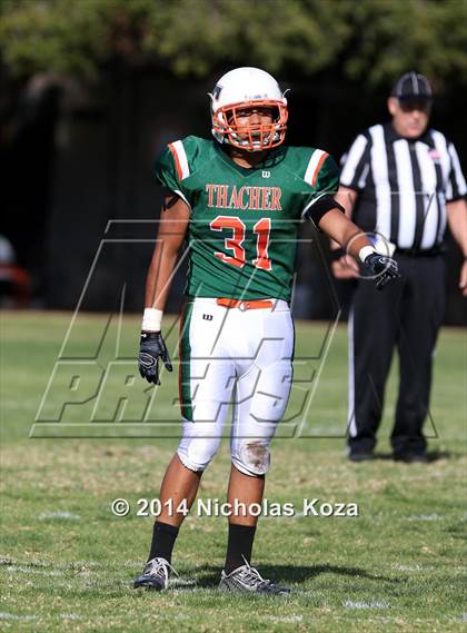 Thumbnail 1 in Thacher vs. Mojave (CIF SS D1 8-Man Final) photogallery.