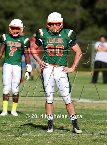 Thumbnail 3 in Thacher vs. Mojave (CIF SS D1 8-Man Final) photogallery.