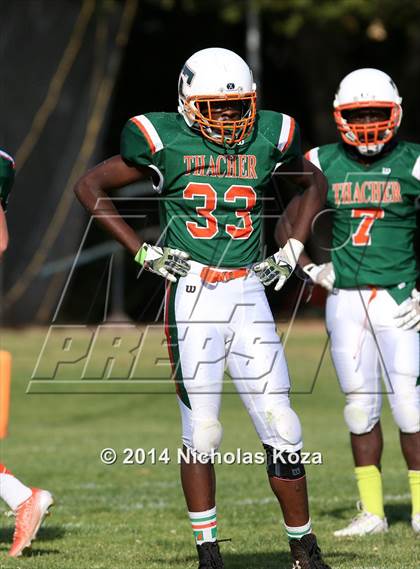 Thumbnail 2 in Thacher vs. Mojave (CIF SS D1 8-Man Final) photogallery.