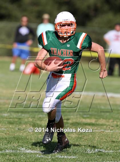 Thumbnail 1 in Thacher vs. Mojave (CIF SS D1 8-Man Final) photogallery.
