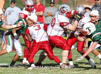 Thumbnail 2 in Thacher vs. Mojave (CIF SS D1 8-Man Final) photogallery.