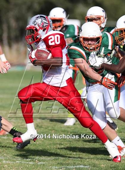 Thumbnail 3 in Thacher vs. Mojave (CIF SS D1 8-Man Final) photogallery.