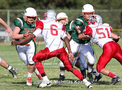 Thumbnail 2 in Thacher vs. Mojave (CIF SS D1 8-Man Final) photogallery.