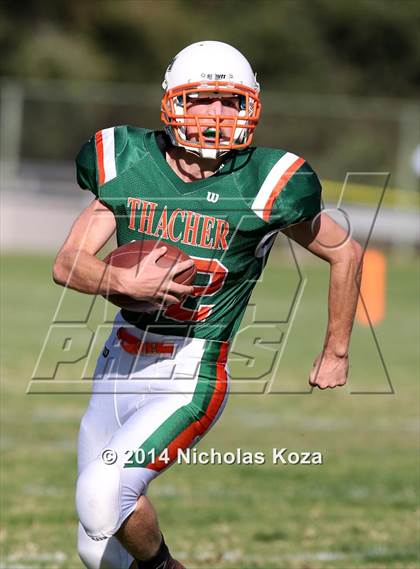 Thumbnail 3 in Thacher vs. Mojave (CIF SS D1 8-Man Final) photogallery.