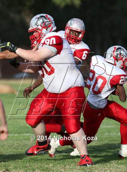 Thumbnail 1 in Thacher vs. Mojave (CIF SS D1 8-Man Final) photogallery.